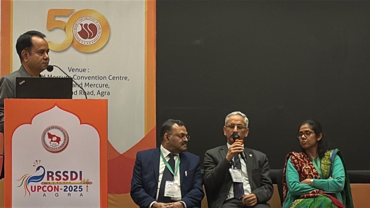 Speaker at RSSDI UPCON 2025, Agra